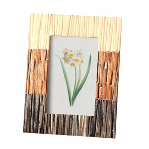 Vente chaude cadre Photo fabriqué en os naturel salon vitrine affichage cadeau pour occasion de mariage et tous les accessoires de décoration intérieure - Product Image 3