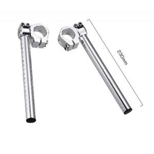 <b>Motorcycle</b> Clip-on Handlebar 55mm Black for BMW S1000RR <b>Motorcycle</b> Parts - Product Image 1