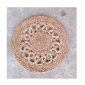 Venta al por mayor de manteles individuales redondos de mimbre tejidos a mano para decoración de mesa de cocina de fabricante vietnamita - Product Image 5