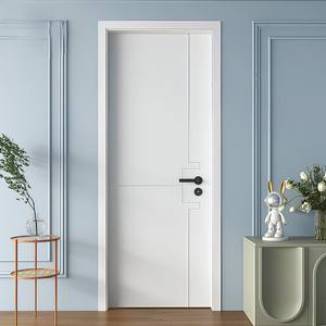 Puerta Moderna Minimalista Ecológica con Núcleo de WPC, Resistente al Agua, de Madera y Plástico, para Interiores, Hogar, Villa, Habitaciones de Hotel - Product Image 4