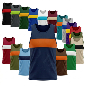 เสื้อกล้ามออกกำลังกายผู้ชาย ใส่สบาย ระบายอากาศ แห้งเร็ว เหมาะสำหรับเล่นกีฬา ฟิตเนส ยิม ออกกำลังกายหน้าร้อน กระชับกล้ามเนื้อ - Product Image 1