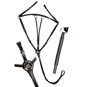 Plaque de poitrine en laiton en cuir italien véritable de haute qualité au prix de gros. - Product Image 2