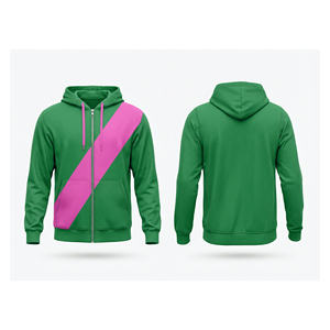 Sudadera con capucha de diseñador con cremallera completa, etiqueta privada personalizada, ropa de moda de invierno para hombres, mujeres y jóvenes, chaqueta con capucha para entrenamiento, ropa deportiva - Product Image 4