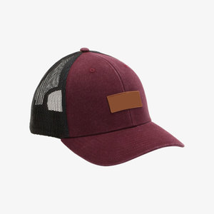 Stylish Mens Trucker Hat Curved Brim Breathable Mesh Panel Cap Comfortable Adjustable Outdoor Hat for Summer Daily Activities - Product Image 1