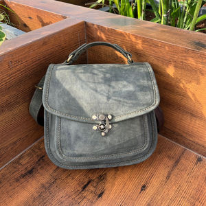 2025 nuevo bolso cruzado informal de cuero genuino de grano completo, bolso de hombro personalizado con correa de cuero de vaca, bolso de hombro individual para mujer - Product Image 3