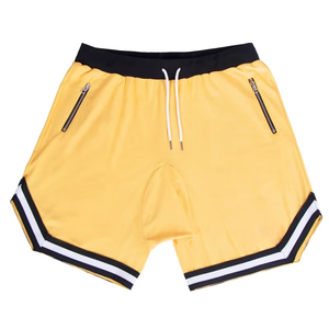 Shorts de basket-ball en polyester respirant de haute qualité, logo personnalisé, numéro imprimé numériquement, taille plus, pour hommes et jeunes - Product Image 1