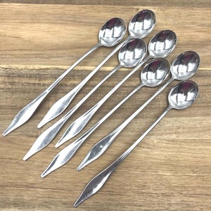 High Quality Stainless Steel Royal Look <b>Gold</b> <b>Serving</b> <b>Spoon</b> Set with Unique Modern Handle Look for Home Restaurant Wedding Hotel - Product Image 6