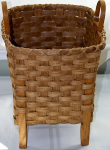 Natural Woven Vintage Waste <b>Basket</b> Can Be Used As Magazine Storage And Coffee <b>Table</b> Organization Wholesale From India - Product Image 3