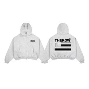 เสื้อฮู้ดดี้แขนกุดผ้าฟลีซคอตตอน 100% 330GSM ระดับพรีเมียมสำหรับผู้ชาย เป็นมิตรต่อสิ่งแวดล้อม |   ซิปสองทาง |   ดีไซน์แบบคัลเลอร์บล็อก - Product Image 2