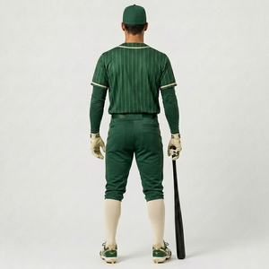 Conçu avec un matériau polyester à séchage rapide, construction respirante, uniforme de baseball personnalisé, vêtements de compétition, uniforme de baseball - Product Image 2