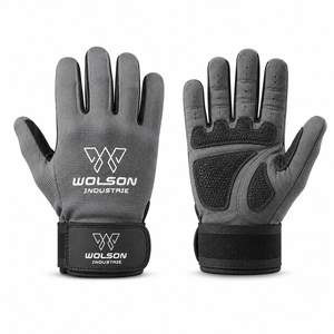 Full Finger <b>Weight</b> Lifting <b>Gloves</b> Breathable Anti Slip Grip Gym Workout Fitness <b>Training</b> Support <b>Gloves</b> for Daily Exercise - Product Image 1