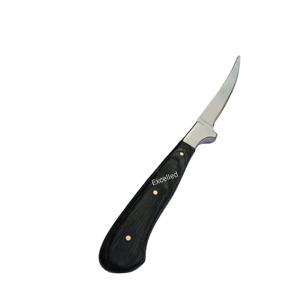 Couteau de chef à filet personnalisé et fait à la main avec manche en bois de Pakka Lame en acier J2 avec gaine en cuir Couteau à désosser pour filet de pêche - Product Image 4