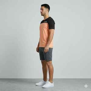 Camiseta de Algodón con Logotipo Personalizado al por Mayor para Hombre, Camisetas de Cuello Redondo, Camisetas de Moda Urbana, Camisetas Masculinas Más Vendidas con Logotipo Personalizado - Product Image 4