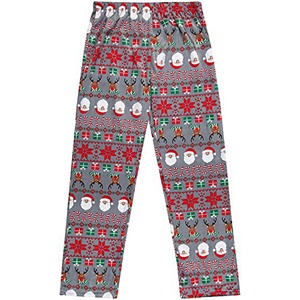 Pantalones de pijama para mujer, largos, con estampado de renos y copos de nieve, suaves y cómodos, para otoño y verano, con cintura elástica - Product Image 6