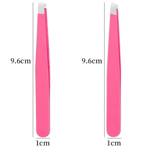 1 ชิ้น แหนบถอนขนคิ้วแบบมืออาชีพ ตัดแต่งขนคิ้ว ขนตา สีเงิน ปลายตรง 9.6 ซม. สแตนเลส ทนทาน BAFA SURGICAL - Product Image 2