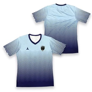 เสื้อฟุตบอลแบบสวม ระบายอากาศได้ดี แห้งเร็ว เป็นมิตรกับสิ่งแวดล้อม ทรงปกติ พิมพ์ลายดิจิทัล ดีไซน์พรีเมียม สำหรับฤดูร้อน - Product Image 6