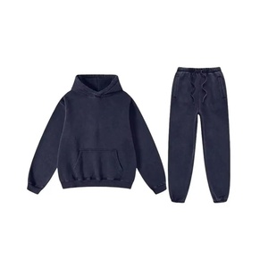 Hot Selling Men's Winter Breathable Front Print High Quality Polyester/Cotton French Terry Knitted Oversize <b>Lightweight</b> <b>Hoodie</b> - Product Image 2