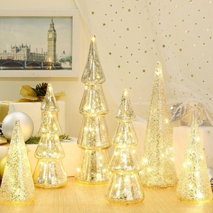 New design <b>Christmas</b> <b>tree</b> figurines LED fairy lights Light up <b>Christmas</b> <b>tree</b> ornaments Holiday <b>table</b> decor Luxury Xmas decor - Product Image 4