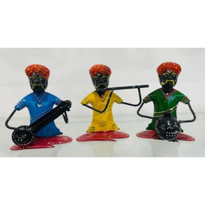 Jarrón de Mesa Multifuncional con Diseño Art Deco de Ídolo Musical en Metal Hecho a Mano, para Celebraciones de Diwali, Bodas y Pascua - Product Image 1