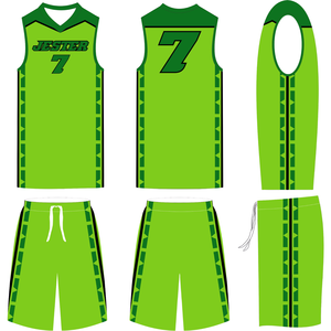 Uniformes de Baloncesto Personalizados al por Mayor, Conjunto de Camiseta y Pantalones Cortos, Sublimados, 100% Poliéster, Secado Rápido, Transpirables, para Equipos - Product Image 5