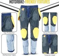 Vêtements de sport David Premium, pantalon de moto unisexe, taille plus, coupe-vent, respirant, protection avancée résistante à l'abrasion