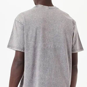 Camiseta de Hombre con Efecto Ácido, Estilo Informal, Ajuste Relajado, Prenda de Moda Urbana - Product Image 6