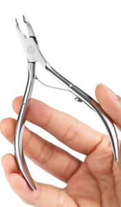 Pince à cuticules ronde, ciseaux de manucure, coupe-cuticules, éliminateur de peaux mortes, pince à ongles en acier inoxydable pour pédicure - Product Image 4