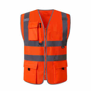 Chaleco de Seguridad Reflectante de Malla Ligera de Alta Calidad para Trabajo al Aire Libre - Product Image 6