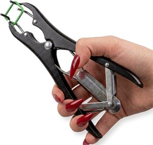 Optitech Healthcare CB-899 Nuevas Pinzas de Aluminio Plateado ABS para Cortar Colas de Lechones, Equipo para Granjas Porcinas, 1 Año de Garantía, Ligeras - Product Image 1