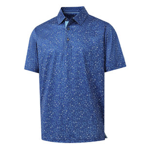 Polo de golf décontracté et élégant pour jeunes, en tissu extensible doux de qualité supérieure, offrant un confort durable pour l'extérieur - Product Image 3