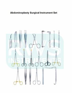 Ensemble d'instruments chirurgicaux pour fistule AV RWS Instruments RWS-BCI-4962 - Instruments manuels réutilisables en acier inoxydable pour la chirurgie pulmonaire CE - Product Image 3