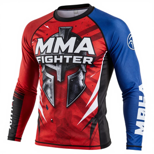 Rashguard de Alta Calidad Hecho a Medida, Transpirable, de Secado Rápido, Tallas Grandes, Compresión, para Deportes Acuáticos de Otoño, con Logotipo Personalizado - Product Image 3