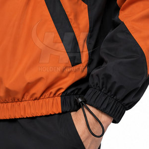 Fashion Windbreaker Jackets Outdoor <b>Running</b> Lightweight Water Repellent Zip Front Windproof Breathable Custom Color Supplier - Product Image 3
