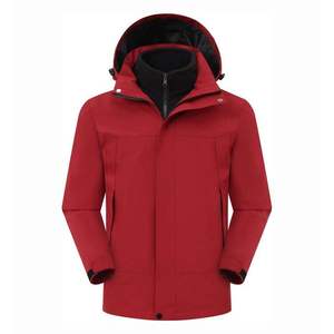 Chaqueta softshell al por mayor de 350 g/m² de poliéster con aislamiento, logotipo personalizado para minoristas estadounidenses de artículos para exteriores, MOQ bajo - Product Image 3