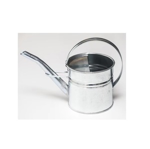Arrosoir en métal galvanisé avec long bec verseur et poignée en bois, durable pour le jardinage, nouvelle arrivée - Product Image 6