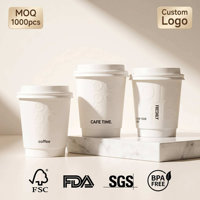 Gobelets en papier doublés PLA – Vente en gros pour export, commandes pour bureaux, hôtels, événements, service café, thé, jus, boissons événementielles