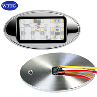 Nueva Luz LED Ovalada Impermeable para Camiones, Luces de Posición y Marcador, para Remolques y Autobuses, Ajuste Universal DC12V-24V