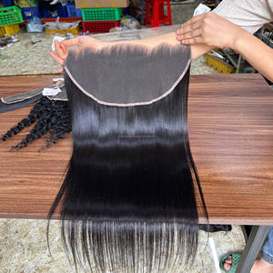 Película Invisible Barata HD Lace Closure 2x6 4x4 5x5 6x6 HD Lace Frontal 13x4 13x6 Cabello Virgen Vietnamita para Pelucas con Frente de Encaje - Product Image 3