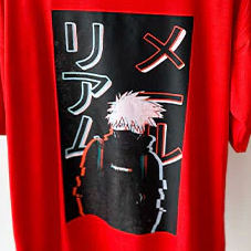 T-shirts surdimensionnés pour hommes, imprimés par sublimation, tricotés, écologiques, effet vieilli, délavés à l'acide, avec motifs graphiques personnalisés - Product Image 2