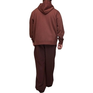 Qualité supérieure hommes coupe décontractée sweats à capuche 100% coton polaire col hiver sweats hommes fermeture éclair sweats à capuche et personnalisation - Product Image 3