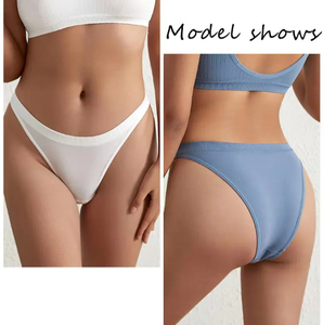 Wholesale Factory Direct Sale High Quality Mid-Rise Women's Spandex/Polyester Bikini Sexy Breathable Anti-static <b>Underwear</b> - Product Image 5