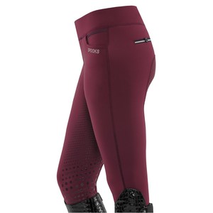 Pantalons d'équitation pour femmes Spooks, taille haute, coupe slim, couleur unie, en textile, avec poches - Product Image 2