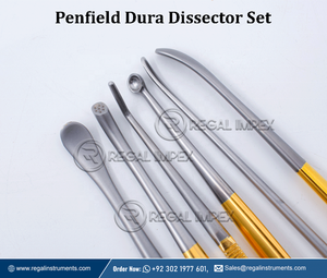 Juego Completo de Disectores Penfield Manuales para Neurocirugía e Instrumentos de Columna Vertebral, Instrumentos Quirúrgicos de Acero Inoxidable - Product Image 4
