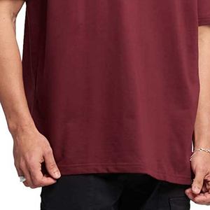 T-shirt en coton à manches courtes pour hommes, haut décontracté à la mode, doux, pour l'été, à porter au quotidien, confortable, avec boutons sur le devant - Product Image 5