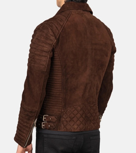 Vestes d'hiver pour hommes en polyester/coton, style moto, coupe ajustée, couleur personnalisée, confortables, durables, imperméables, logo sur le devant - Product Image 5