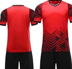 Maillot de football personnalisé à manches courtes imprimé par transfert thermique, tenue de sport pour équipes, jeunes, enfants, garçons - Product Image 5