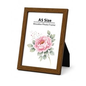 <b>A5</b> Size Mini Solid Wood Eco-Friendly Modern Photo <b>Frame</b> for Gift Home Bedroom Living Room Tabletop Use - Product Image 1