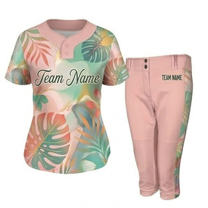 Uniforme de Softbol de Poliéster Transpirable y Duradero para Mujer, Cómodo y Personalizable para Uso Prolongado - Product Image 3