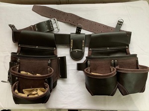 Find similar icon <b>Tool</b> <b>Belt</b> Accessories Plumber <b>Belt</b> Holder Heavy Multi Pockets Leather Waist <b>Tool</b> Bags Carpenter Framer - Product Image 3