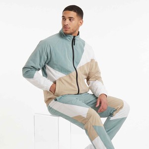 Custom Sweatsuit Windbreaker Nylon <b>Reflective</b> Tracksuit Lightweight Jogging Suits Sweatpants and <b>Jacket</b> Set Tracksuits for Men - Product Image 3